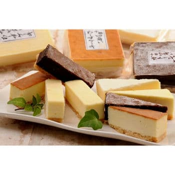 北海道  四角いチーズケーキ＆ガトーショコラ