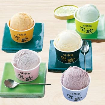 北海道アイスクリーム5種12個