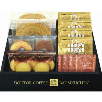 商品イメージ　ドトールコーヒー&バウムクーヘンセット HRDB-25
