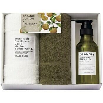 薬用ハンドソープとオーガニックタオルのセット