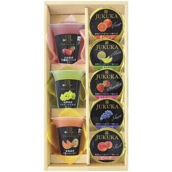 こだわりフルーツの果汁ゼリーセット（8個入）