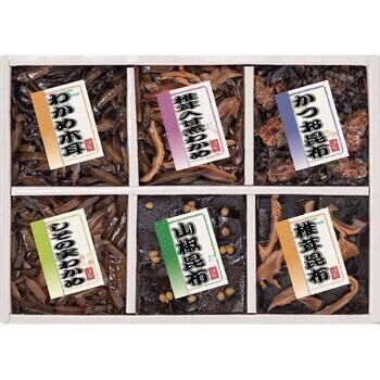 御昆布 佃煮詰合せ（6品入）