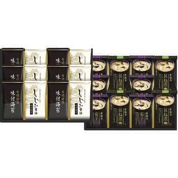 メフリーズドライみそ汁＆有明海産味付海苔セット NTS-HA