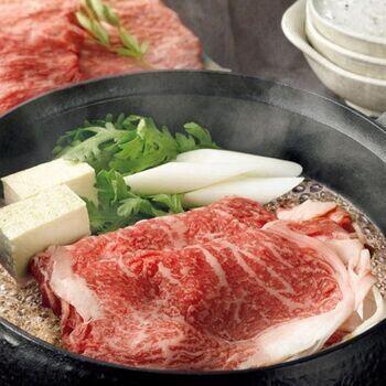 蔵王和牛すき焼・しゃぶしゃぶ一頭盛り