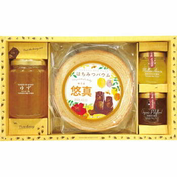 【名入れ】はちみつバウムギフトセット