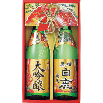 「大吟醸・純米金箔」セット（2本入）