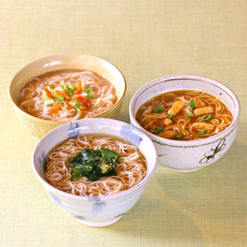 お湯かけ3分 手延べにゅうめん詰合せ（5食入）