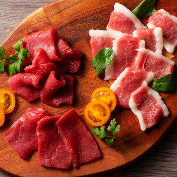 ふじ馬刺し　紅白セット