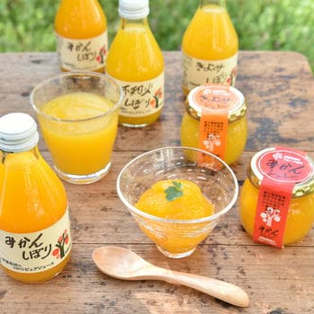 柑橘ジュース（5本）＆寒天ジュレ（4個）セット