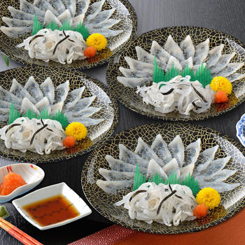 とらふく刺身・とらふく塩辛セット