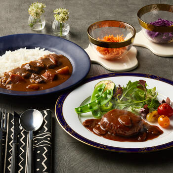 カレー＆ハンバーグセット（4個入）