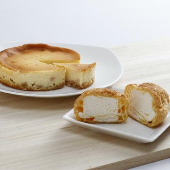 ベイクドチーズケーキ・シューセット