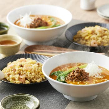 担々麺&五目炒飯セット（2種5食入）