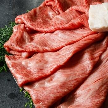 A5ランク 総称 山形牛 霜降肩ロースすき焼き・しゃぶしゃぶ