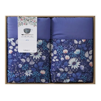 洗える羽毛肌掛ふとん2P　0424049-6