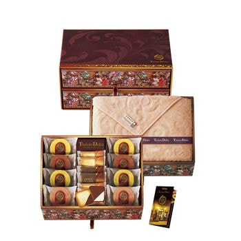 ［宝石箱］フルーツカラーバウム&今治産タオル（タオル1枚入）