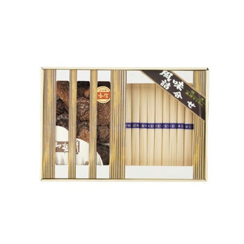 国産椎茸と手延そうめん御詰合せ（椎茸50g・そうめん12束）