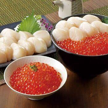 北海道産いくら・ほたてセット