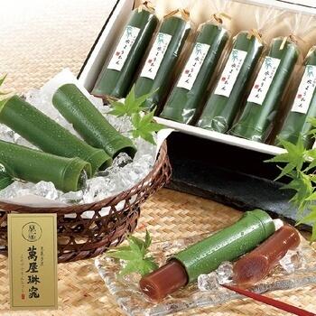 京の竹筒水ようかん（6棹）