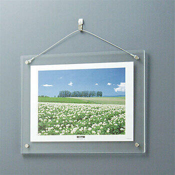 アクリル製ピクチャーフレーム壁掛けタイプ　ﾌ-ACH-A4