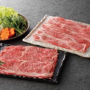 蔵王牛すき焼食べ比べ（400g）