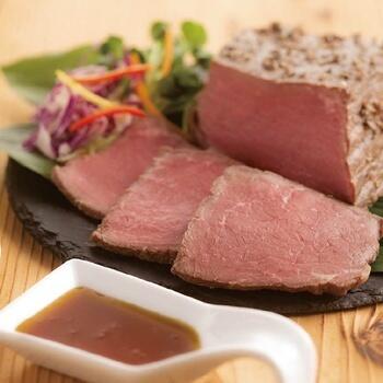 ローストビーフ（350g）柚子胡椒のソース