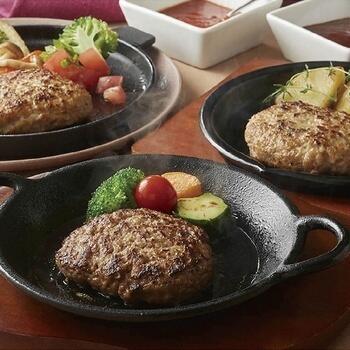 松阪牛&さくらポークハンバーグ食べ比べセット（6個）