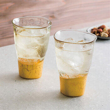 貫入タンブラーグラス2客セット