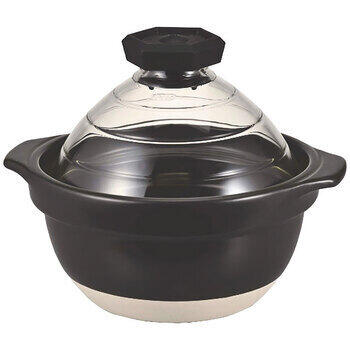 フタがガラスのご飯釜（2～3合炊き）