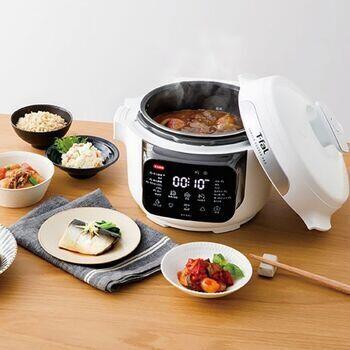 ラクラ・クッカー・プロ自動調理鍋3l（圧力機能付）