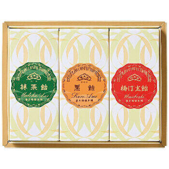 榮太樓飴紙箱（3本　36粒入）