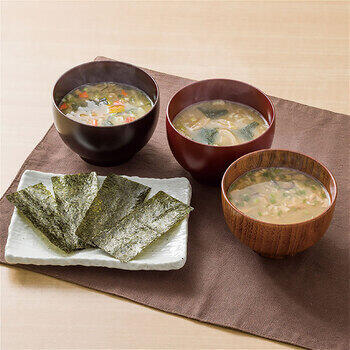 フリーズドライみそ汁＆有明味のりセットNF-BO