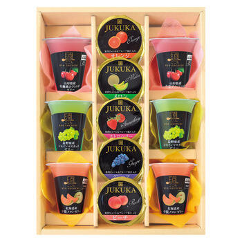 こだわりフルーツの果汁ゼリーセット（6個）