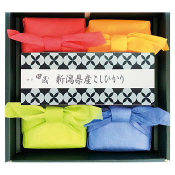 新潟県産こしひかり･笹川流れ極塩ギフトセット TOKI-30