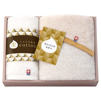 日本製 愛媛今治 フェイスタオル&ハンドタオル