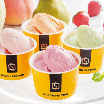 日本の名産フルーツアイス