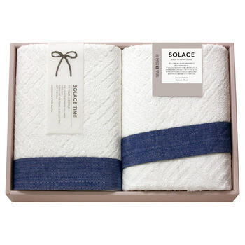 日本製 バスタオル2P