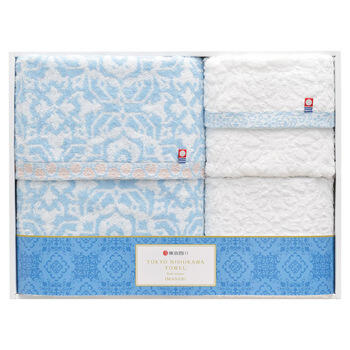 今治製バスタオル&フェイスタオル2P