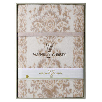 ジャカード織カシミヤ入りウール毛布（毛羽部分）