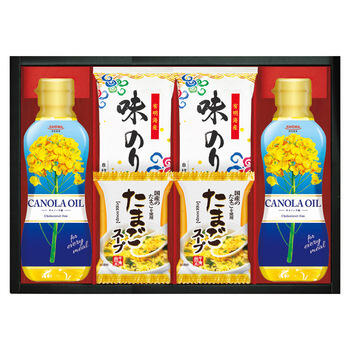 キャノーラ油&のり･たまごスープ詰合せ SOC-30