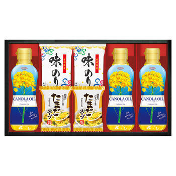 キャノーラ油&のり･たまごスープ詰合せ SOC-40