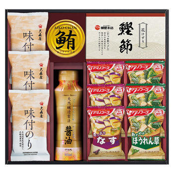 アマノフーズ&大森屋味付のりギフト NYO-EOR