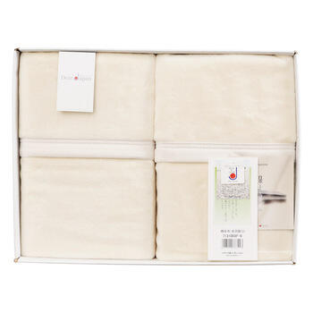 無着色綿毛布（毛羽部分）2P