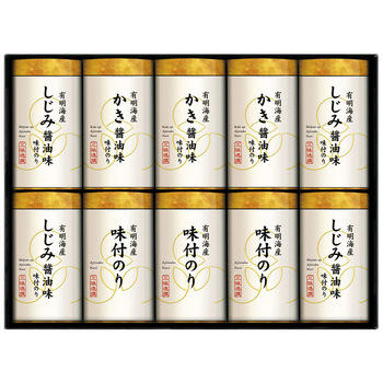 三味逸撰 こだわり味付海苔詰合せ NAR-50