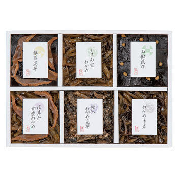 御昆布 6品佃煮詰合せ