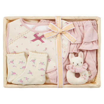 出産お祝いスタイパンツセット ウサギ