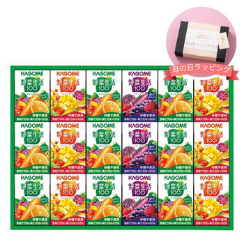 【母の日限定】野菜飲料ギフト 小容量タイプ（18本）