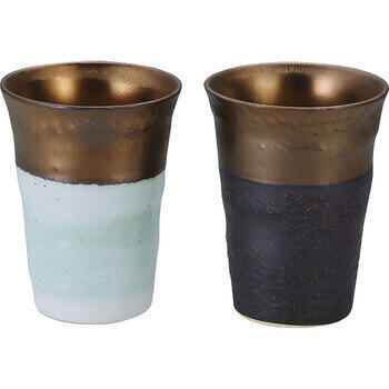 MINOーYAKI金彩ペアカップ