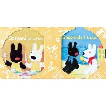 【紙袋付】リサとガスパールのなかよしペア缶