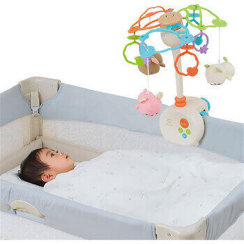 やすらぎふわふわ3WAYメリー